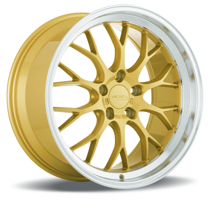 ACE AFF10 - gold, step rim polished