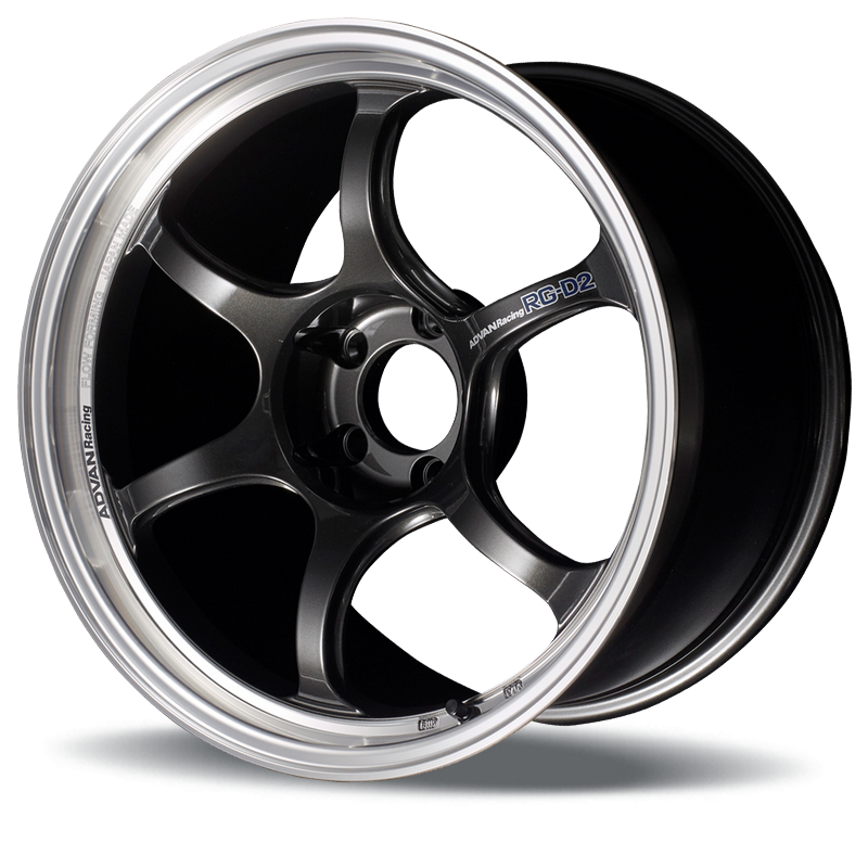 ADVAN Racing RG-D2 - machining & black gun metallic – Lester 
