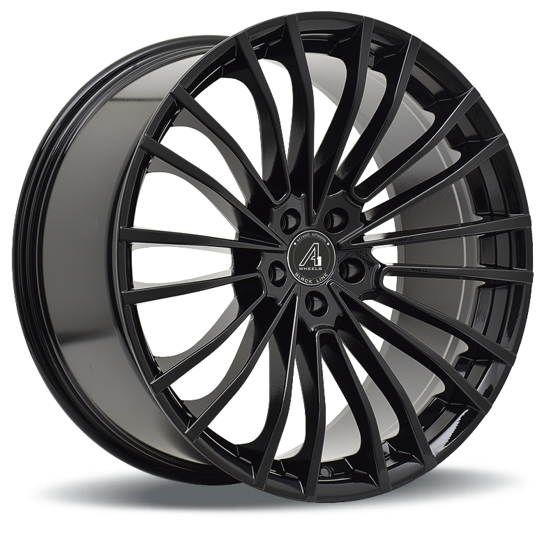 A1 Wheels Competition - gloss black
