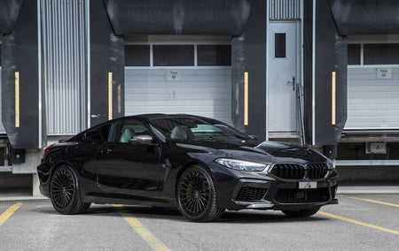 Kompletträder Felgen A1 CW55 schwarz  auf BMW