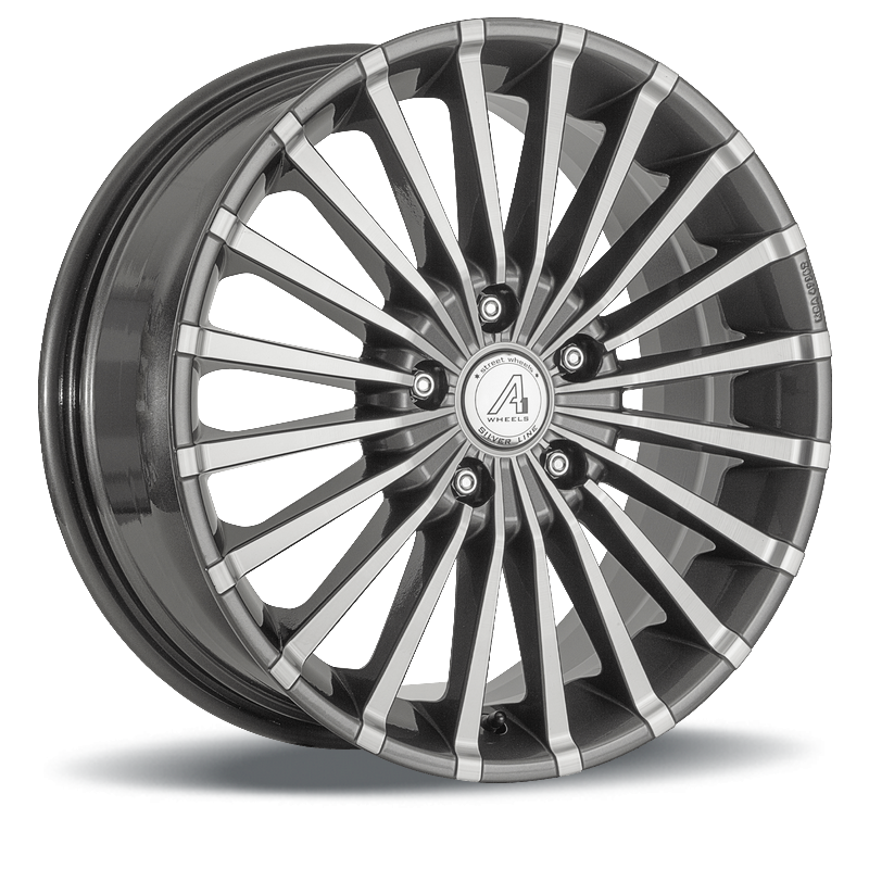 A1 Wheels Maquis - anthracite polished