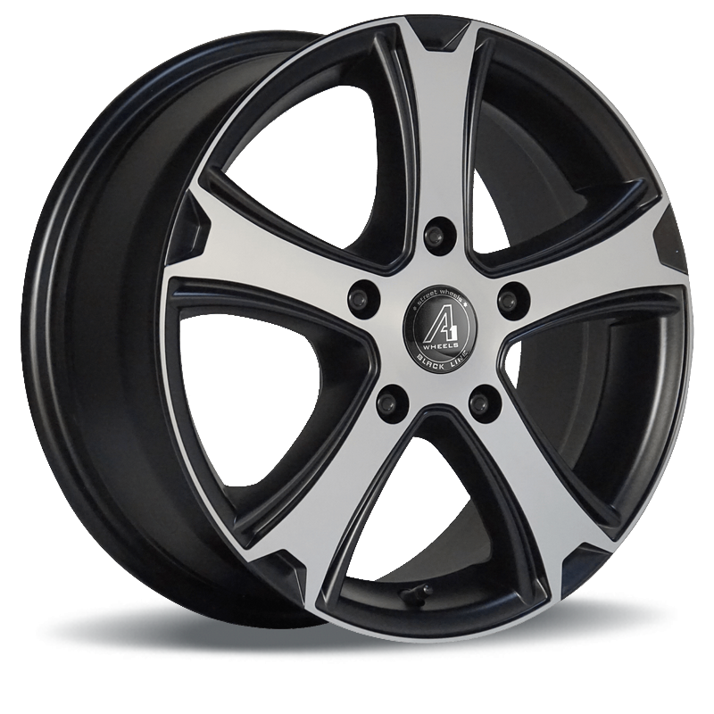 Felgen A1 Wheels Riva schwarz poliert