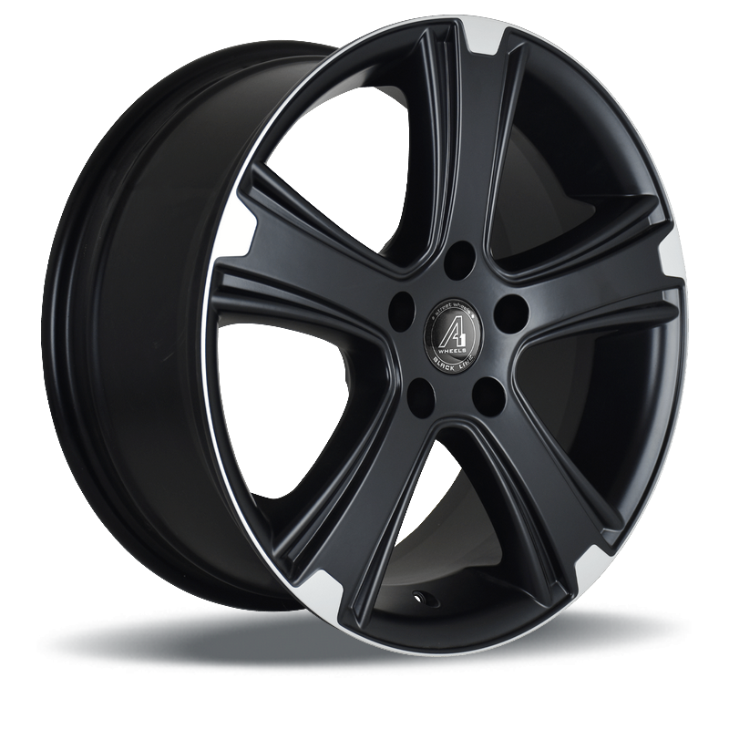 Felgen A1 Wheels Riva schwarz poliert