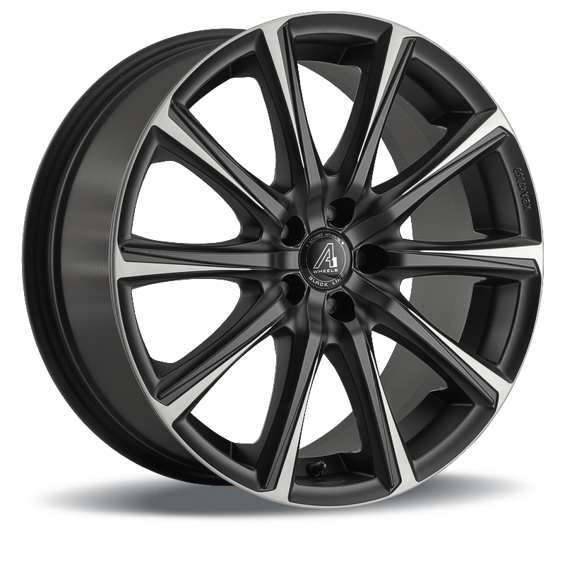 Felgen A1 Wheels Siarnaq schwarz poliert