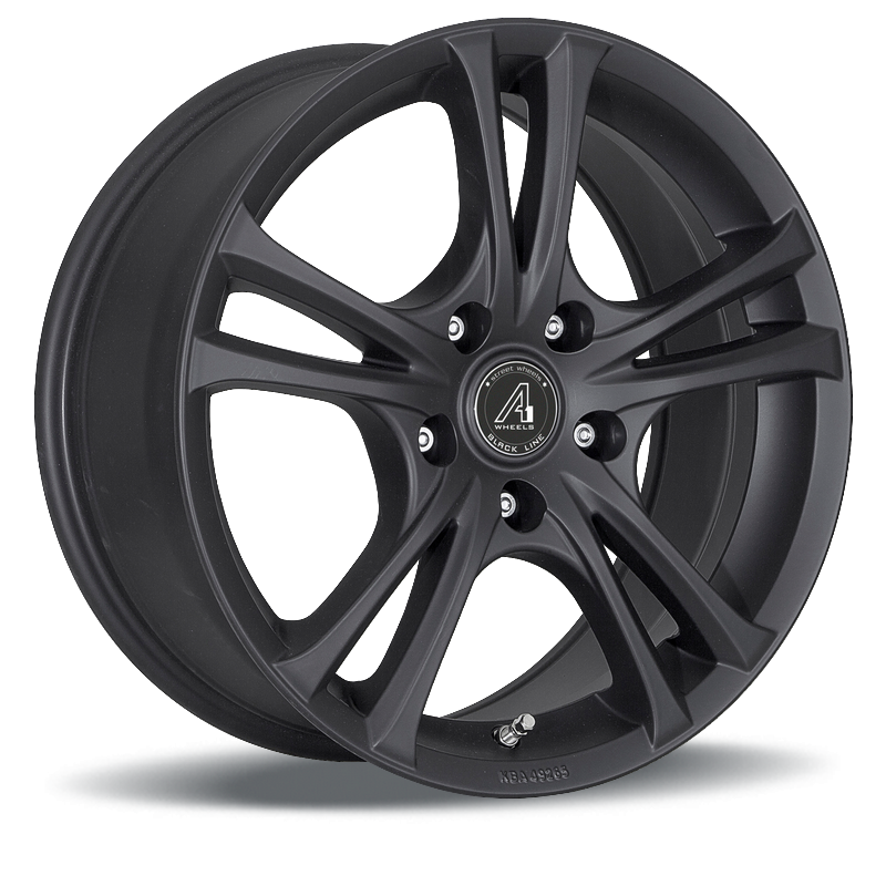 Felgen A1 Wheels Twinspoke-5 schwarz