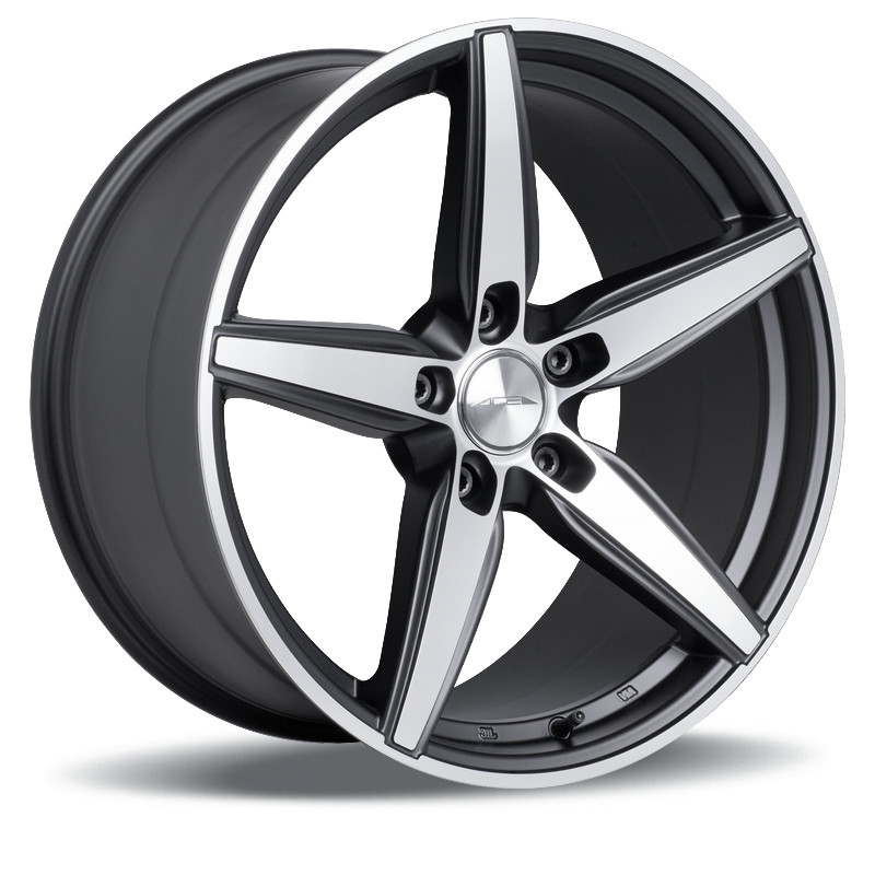 Felgen ACE Wheels Planet Edition schwarz poliert