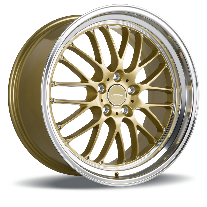 Felgen ACE Wheels Rio gold poliert