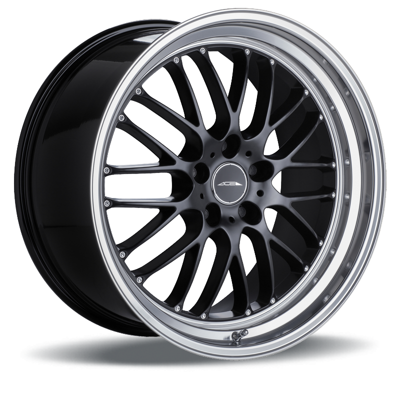 Felgen ACE Wheels Rio schwarz poliert