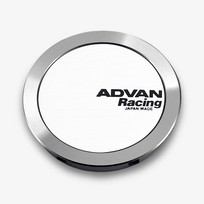 ADVAN Racing Felgen Nabendeckel weiss