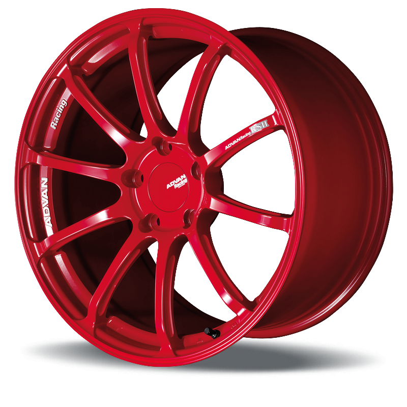 Felgen ADVAN Racing RSII rot