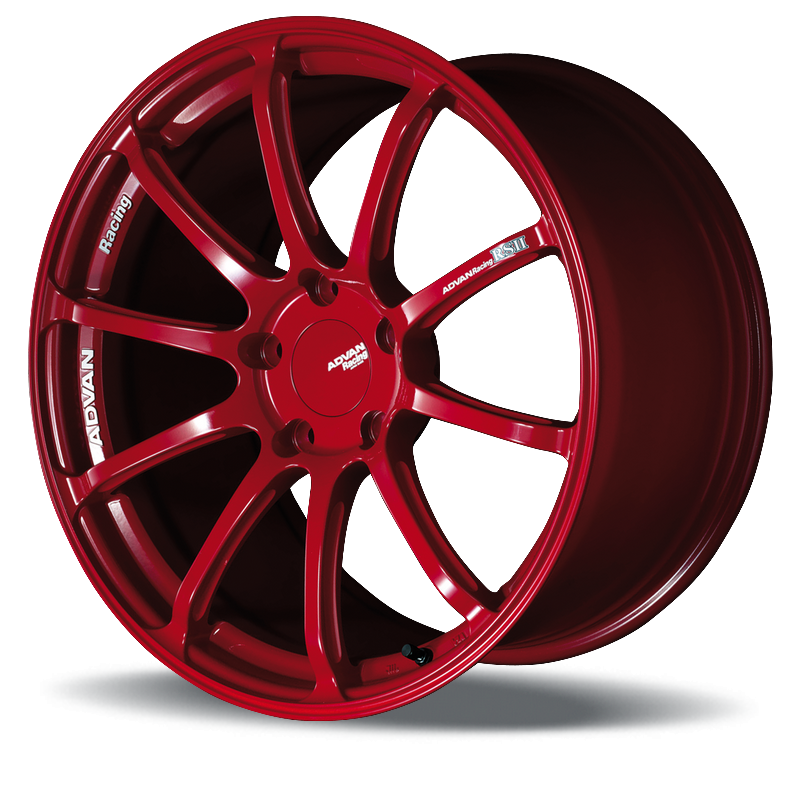 Felgen ADVAN Racing RSII rot