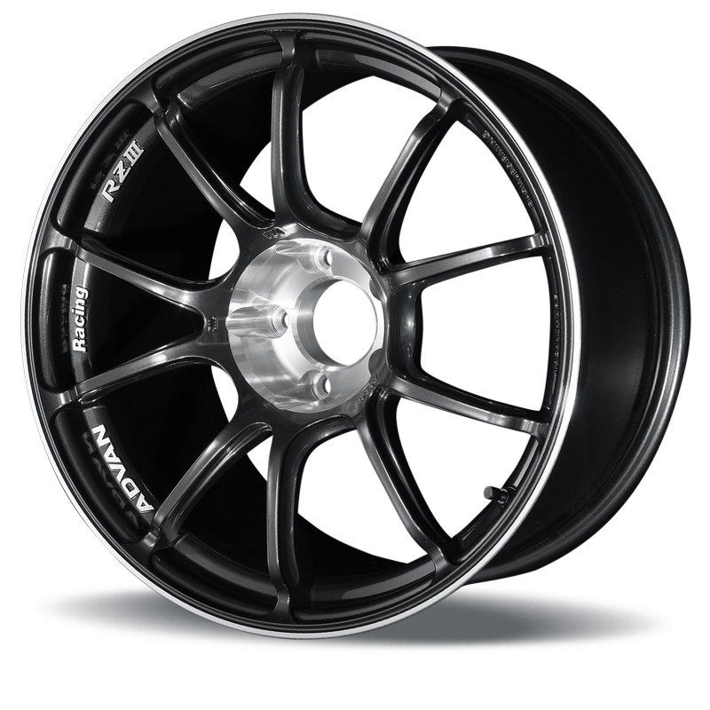 Felgen ADVAN Racing RZIII schwarz anthrazit