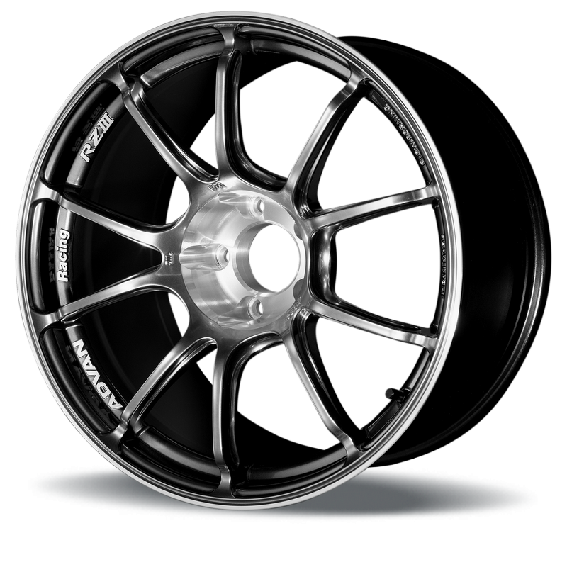 Felgen ADVAN Racing RZIII anthrazit grau poliert