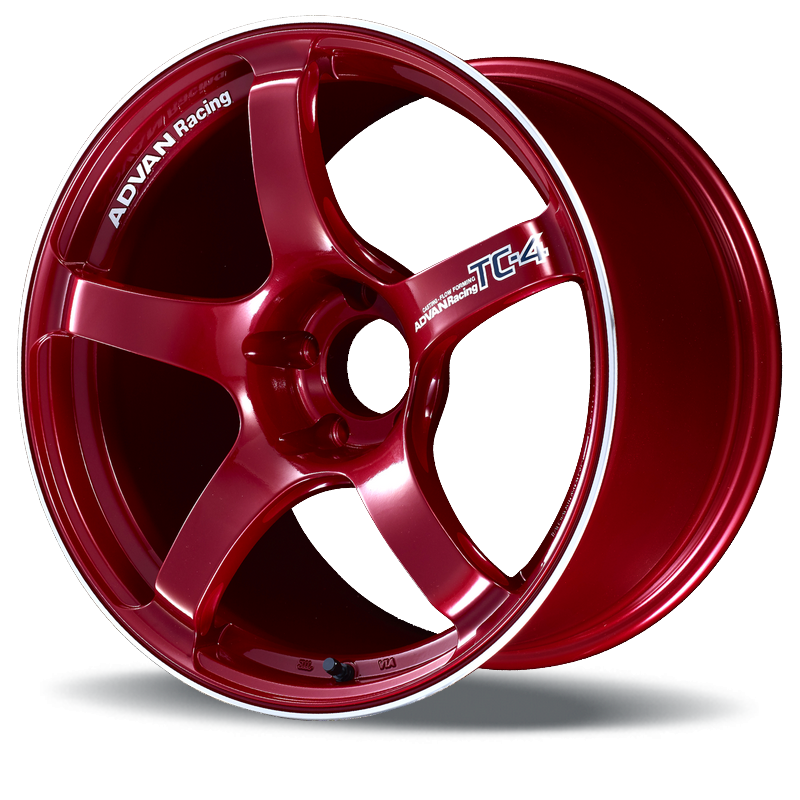 Felgen ADVAN Racing TC-4 rot