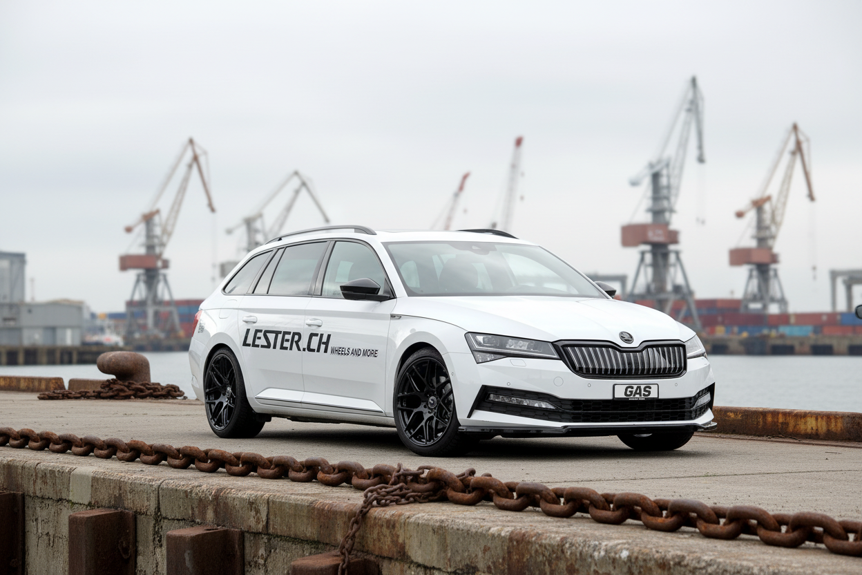 Kompletträder Felgen GAS FF018 auf SKODA Superb