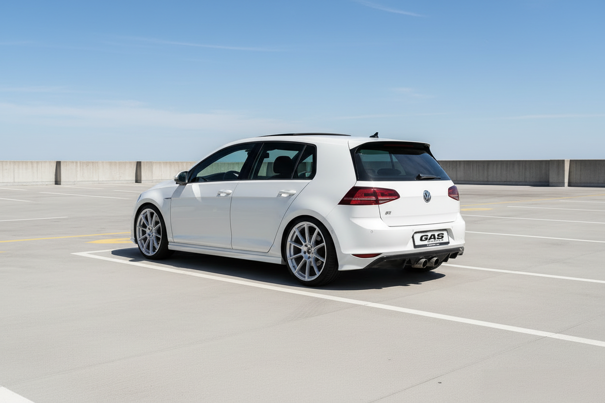Kompletträder Felgen GAS FF047 silber auf VW Golf
