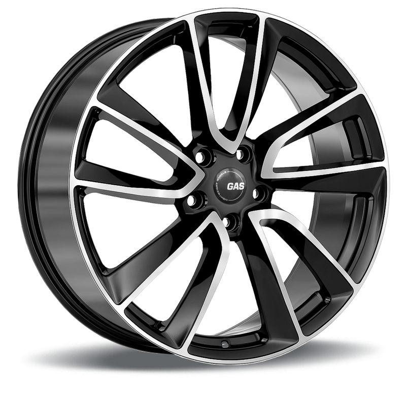 Felgen GAS Wheels MB012 schwarz poliert