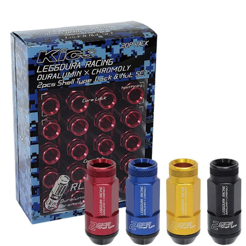 KICS Radmuttern Radschrauben - red, blue, black, gold | Lester.ch Shop