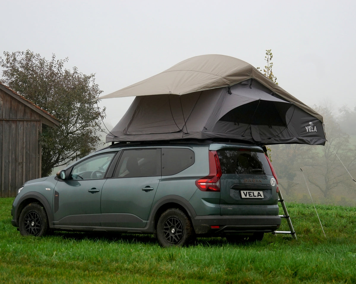 dacia sandero stepway dachzelt VELA Dachzelt