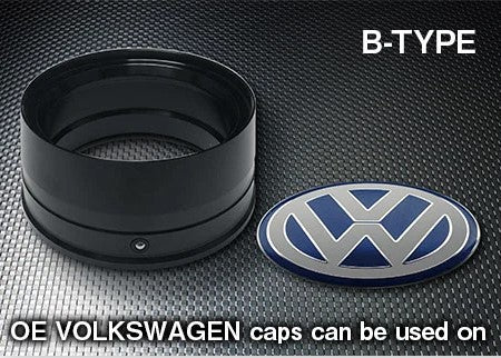 WEDS Sport Felgen Nabendeckel für VW OE Cap